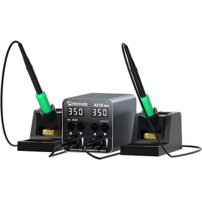 Mechanic A21 Max Double Digital Constant Temperature Soldering Station Solder FoneFunShop   