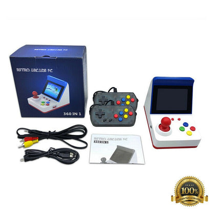 Mini Retro Arcade Game Machine Portable Console With 360 Classic Games  FoneFunShop   