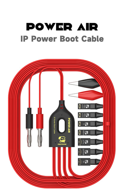 Mechanic Power Air IP DC Bench Boot Cable For iPhone 6-15PM Motherboard Repair  FoneFunShop   