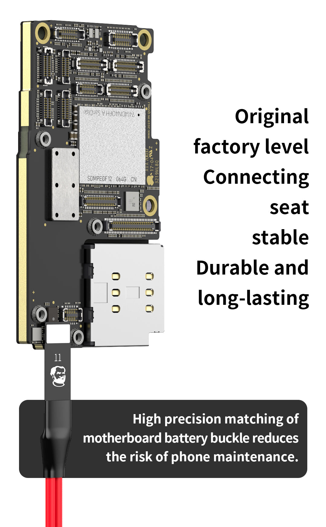 Mechanic Power Air IP DC Bench Boot Cable For iPhone 6-15PM Motherboard Repair  FoneFunShop   