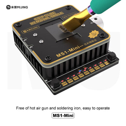 Mijing MS-1 Mini Chip Glue Removal Table Temperature Controlled Rework Platform Mijing FoneFunShop