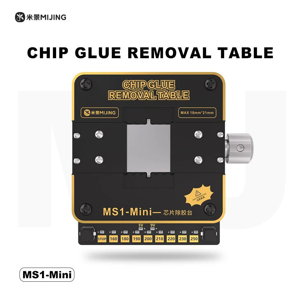 Mijing MS-1 Mini Chip Glue Removal Table Temperature Controlled Rework Platform Mijing FoneFunShop