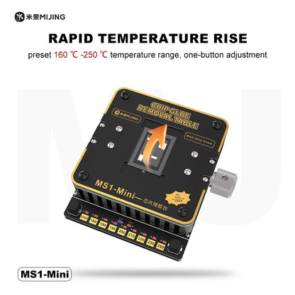 Mijing MS-1 Mini Chip Glue Removal Table Temperature Controlled Rework Platform Mijing FoneFunShop