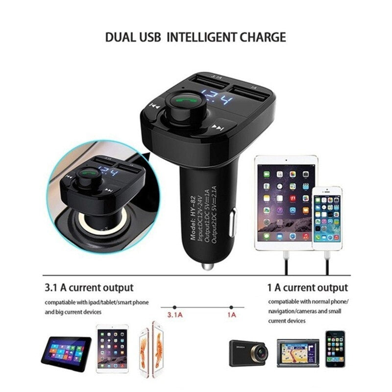 Budi Wireless Bluetooth Transmitter UK FM MP3 Player USB Car Charger Adapter Budi FoneFunShop   