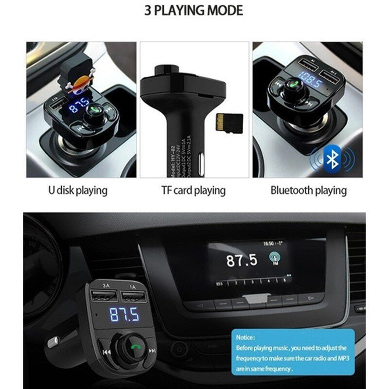 Budi Wireless Bluetooth Transmitter UK FM MP3 Player USB Car Charger Adapter Budi FoneFunShop   