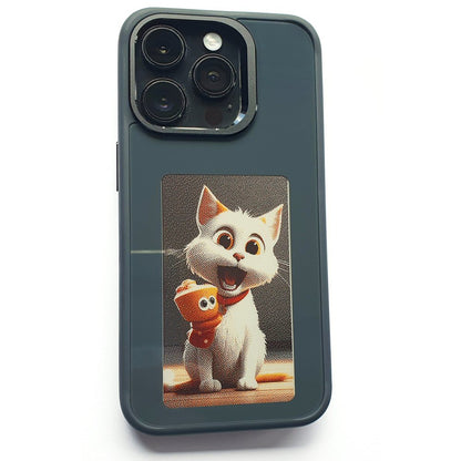 Case for iPhone 13 With NFC E Ink Smart Display for Photos / Images  FoneFunShop   