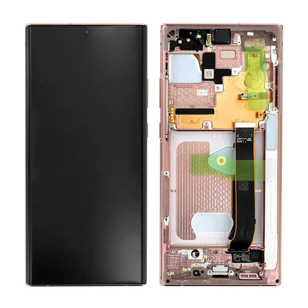 Lcd Screen For Samsung Note 20 Ultra 5G N986B in Bronze GH82 23622D Screen FoneFunShop   