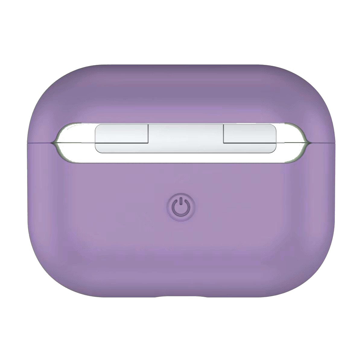 Case For Airpods Pro Cover Skin Silicone Purple Case Cover FoneFunShop   