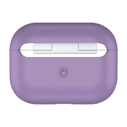 Case For Airpods Pro Cover Skin Silicone Purple Case Cover FoneFunShop   