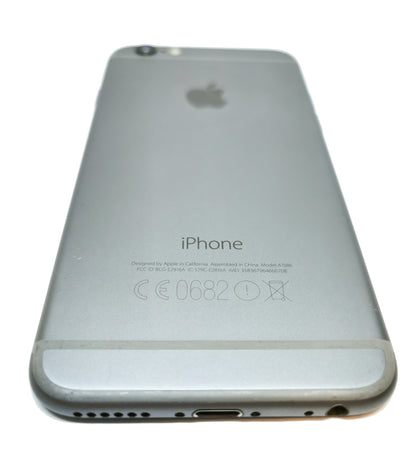 Housing For iPhone 6 Grey Preowned Genuine Apple With Charging Flex Used Flex FoneFunShop   