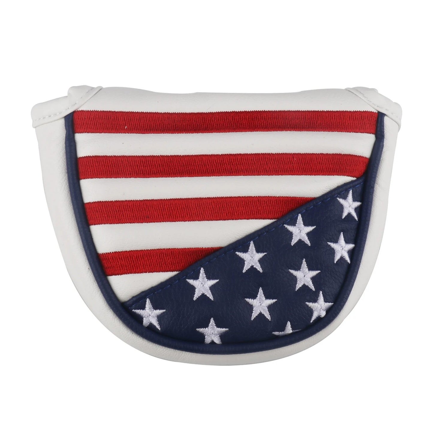 USA Flag Golf Half Mallet Putter Club Cover Headcover Golf Accessorise FoneFunShop   