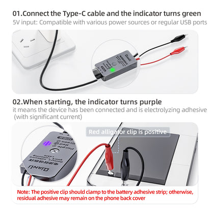 QianLi IP66 Battery Adhesive Zapper For iPhone 16 Series Battery Glue Debond Softner Tool Qianli FoneFunShop   