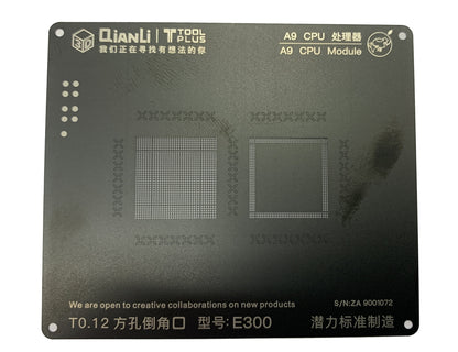 Reballing Stencil For iPhone A9 CPU Module ToolPlus QianLi 3D iBlack Stencil FoneFunShop   