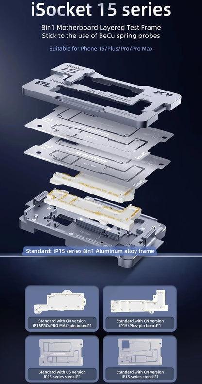 Joining Station For iPhone 15 Series Qianli ISocket Logic Board Qianli FoneFunShop   