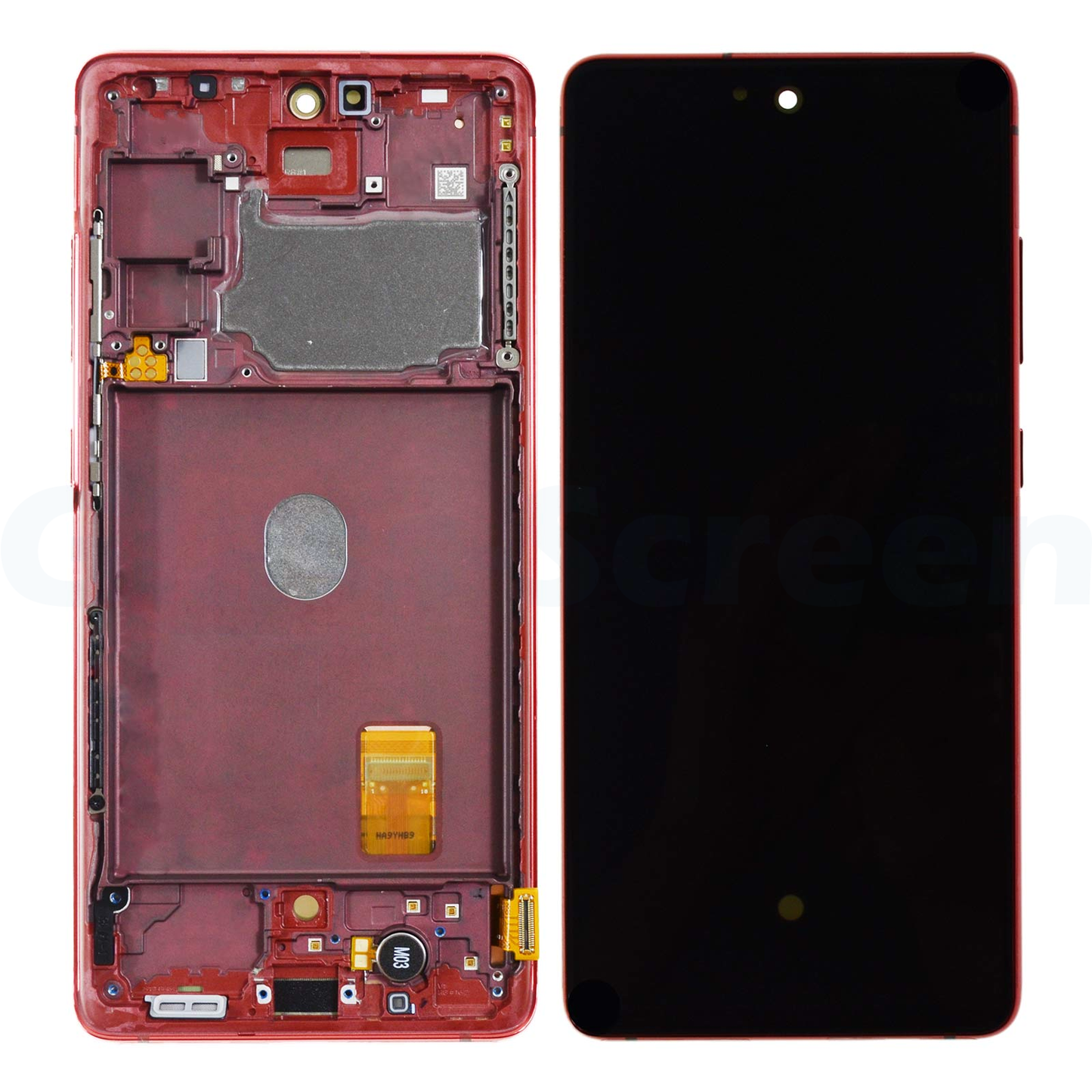 Lcd Screen For Samsung S20 FE G780F Full Frame Red GH82 24219E Screen FoneFunShop   