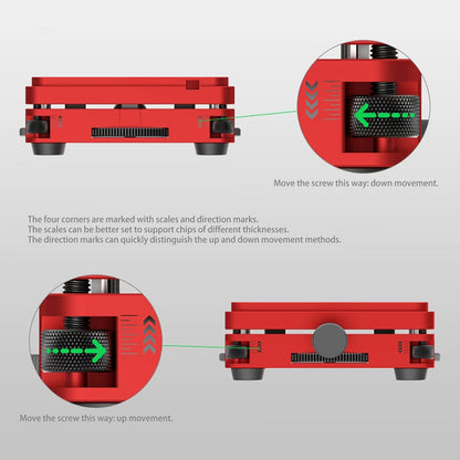 RB-03 Automatic Positioning Universal BGA Reballing Station Holder and Stencil Set Stencil FoneFunShop   