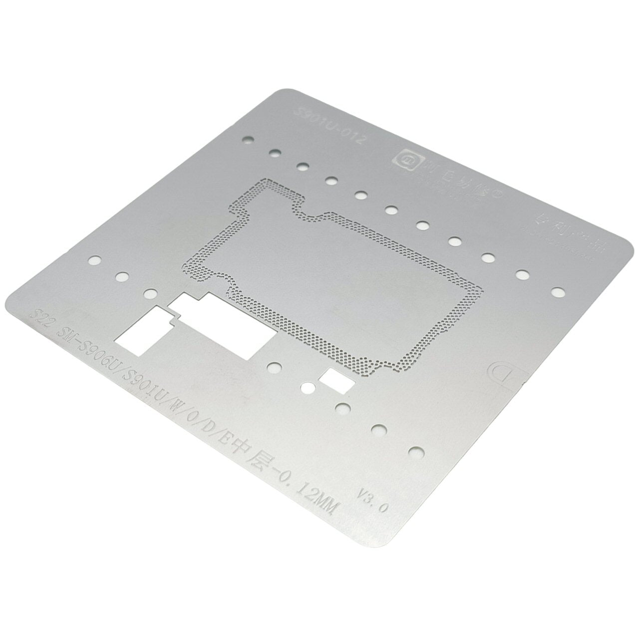 Reballing Stencil For Samsung S22 Motherboard Logic Board Joining Fixture Stencil FoneFunShop   