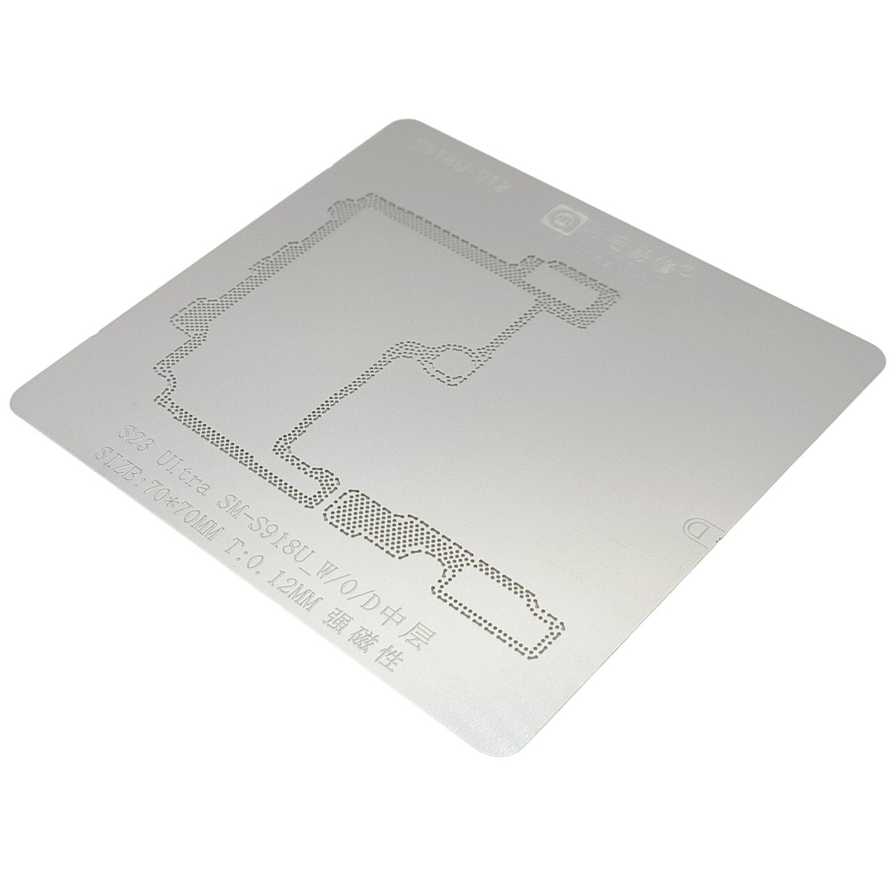 Reballing Stencil For Samsung S23 Ultra Motherboard Logic Board Joining Fixture Stencil FoneFunShop   