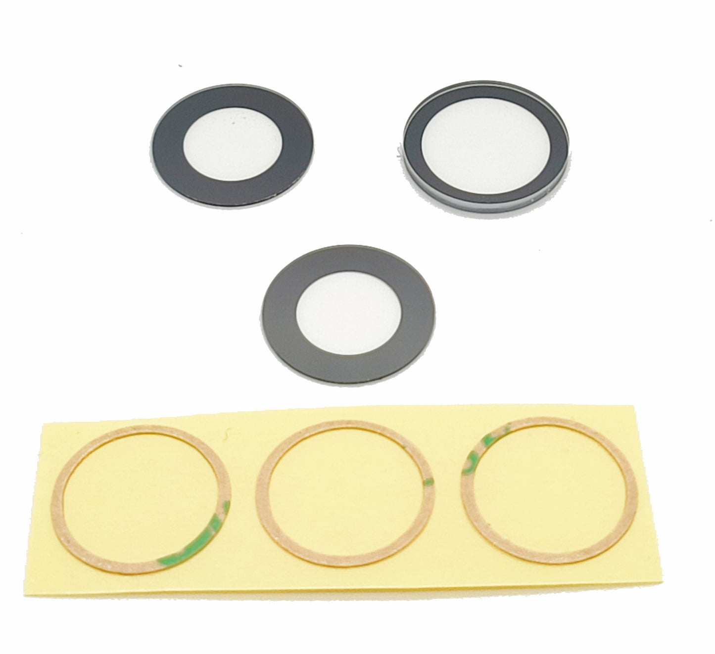 Rear Camera Glass For iPhone 15 Pro Max Back Lens Replacement Part (3pc Set) Camera FoneFunShop   