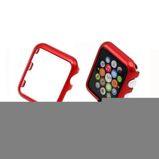 Case Screen Protector For Apple Watch Series 3 2 1 38mm Red Screen Protector FoneFunShop   