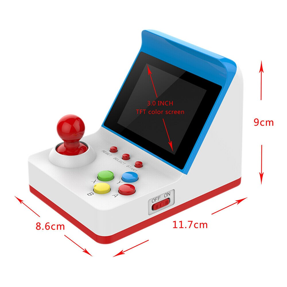 Mini Retro Arcade Game Machine Portable Console With 360 Classic Games  FoneFunShop   