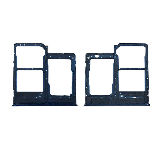 Sim Tray For Samsung A20F A205F in blue Sim Tray FoneFunShop   