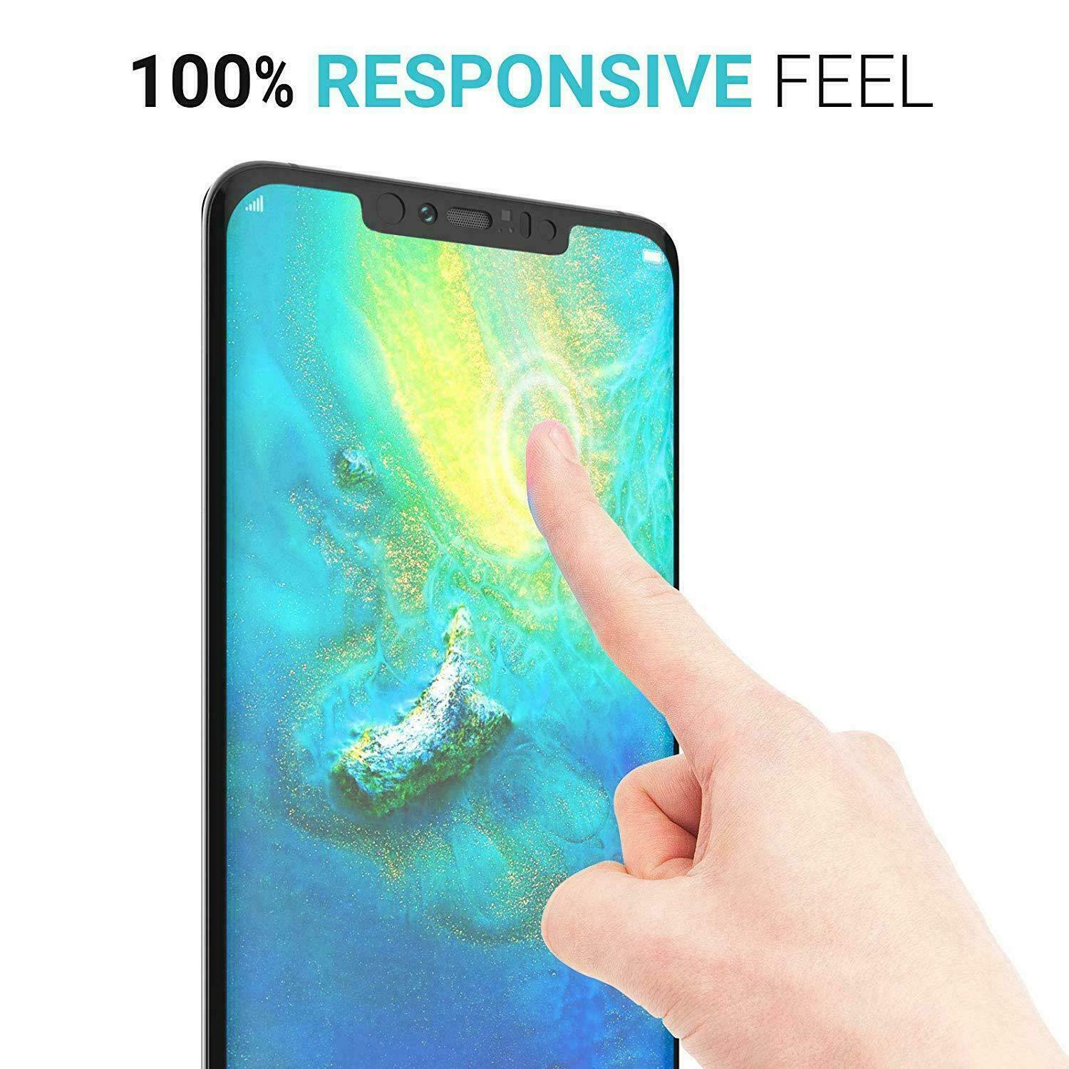 Screen Protector For Huawei P30 Lite Pack of 2 X Full Cover Glass Screen Protector FoneFunShop   