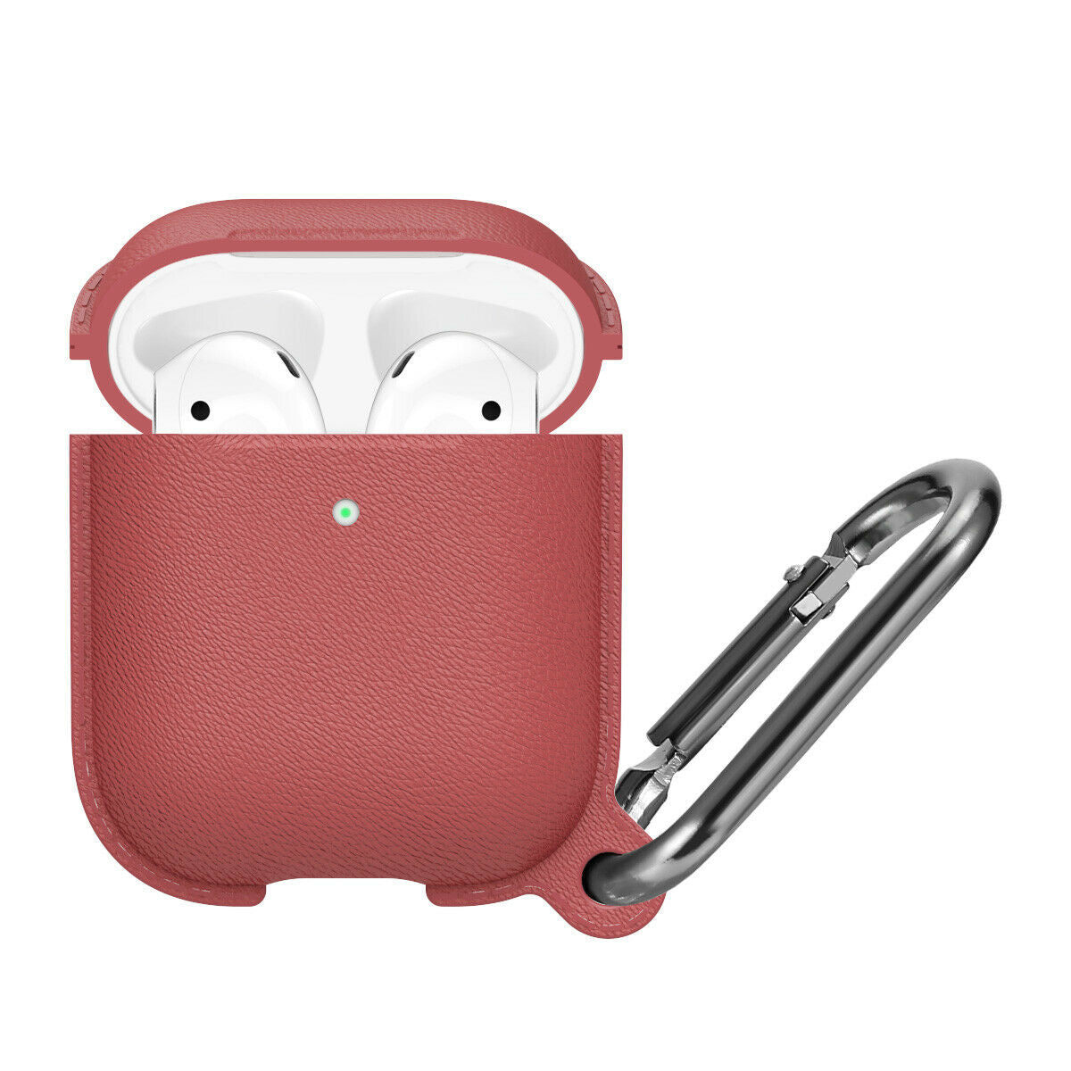 Case For Apple Airpods With Hanger And Hole For LED Hibiscus Case Cover FoneFunShop   