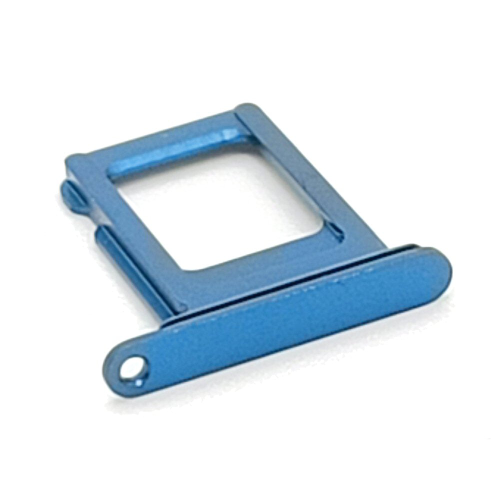 Sim Tray For iPhone 13 In Blue Sim Tray FoneFunShop   