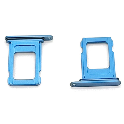 Sim Tray For iPhone 13 In Blue Sim Tray FoneFunShop   