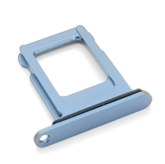 Sim Tray For iPhone 14 Plus In Blue Sim Tray FoneFunShop   