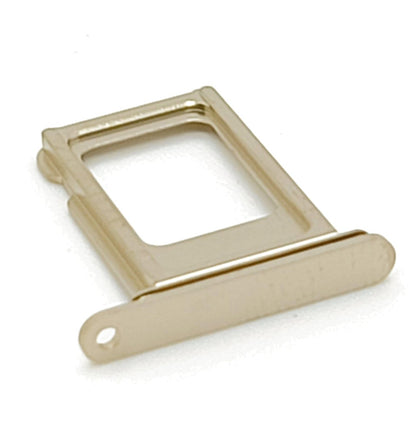 Sim Tray For iPhone 14 Pro In Gold Sim Tray FoneFunShop   