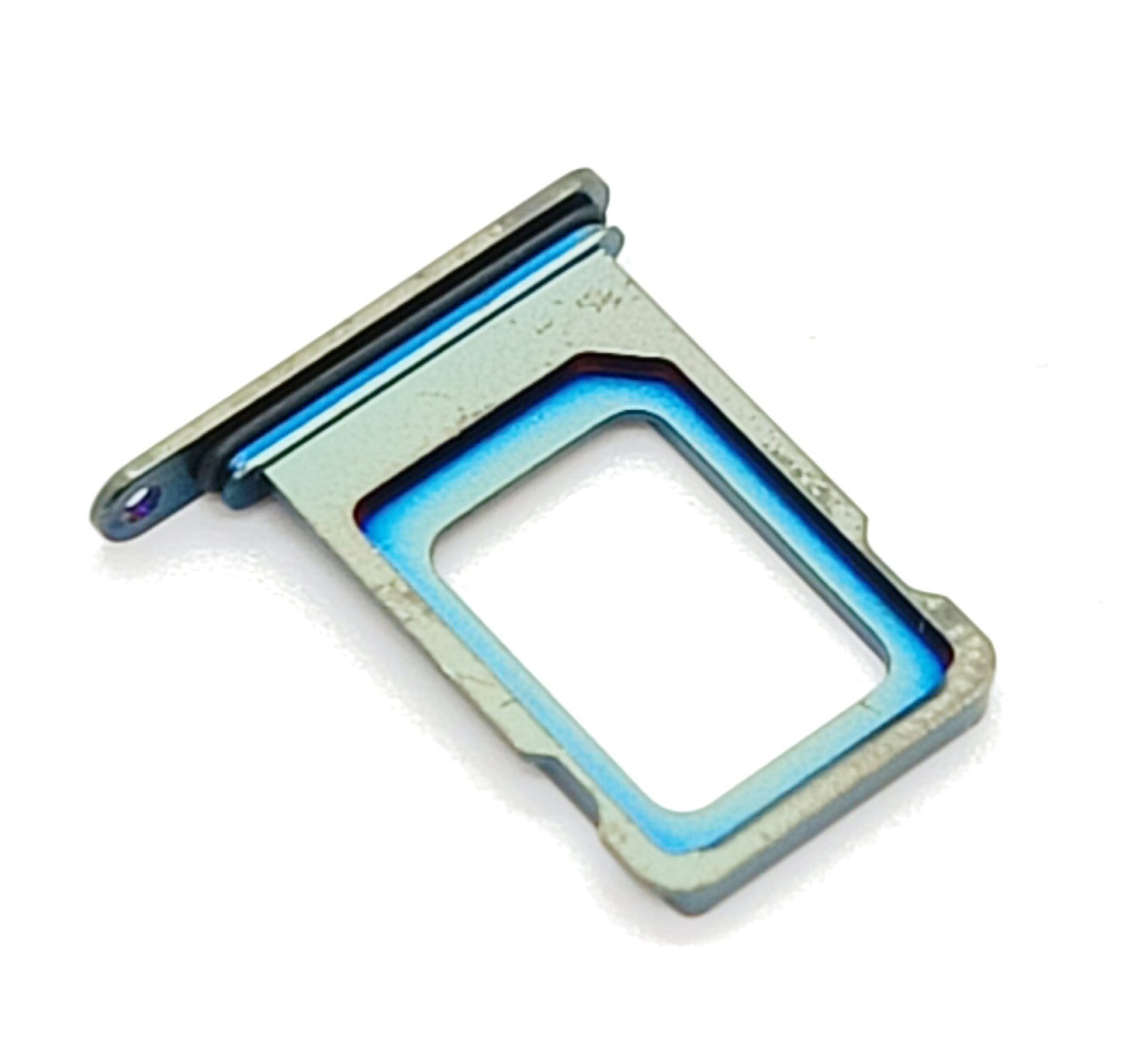 Sim Tray For iPhone 13 Pro In Green Sim Tray FoneFunShop   