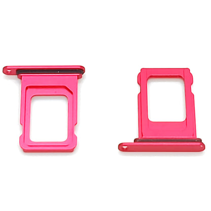 Sim Tray For iPhone 14 In Red Sim Tray FoneFunShop   