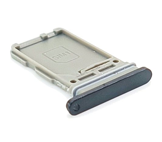 Sim Tray For Samsung S21 Black Replacement Card Holder Sim Tray FoneFunShop   