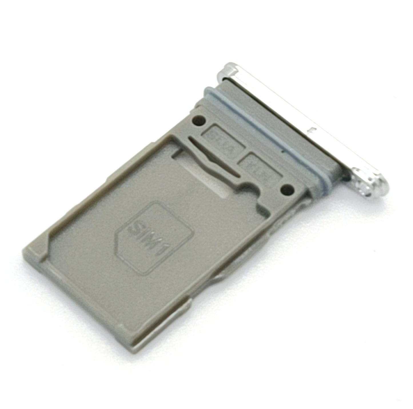 Sim Tray For Samsung S22 White Replacement Card Holder Sim Tray FoneFunShop   