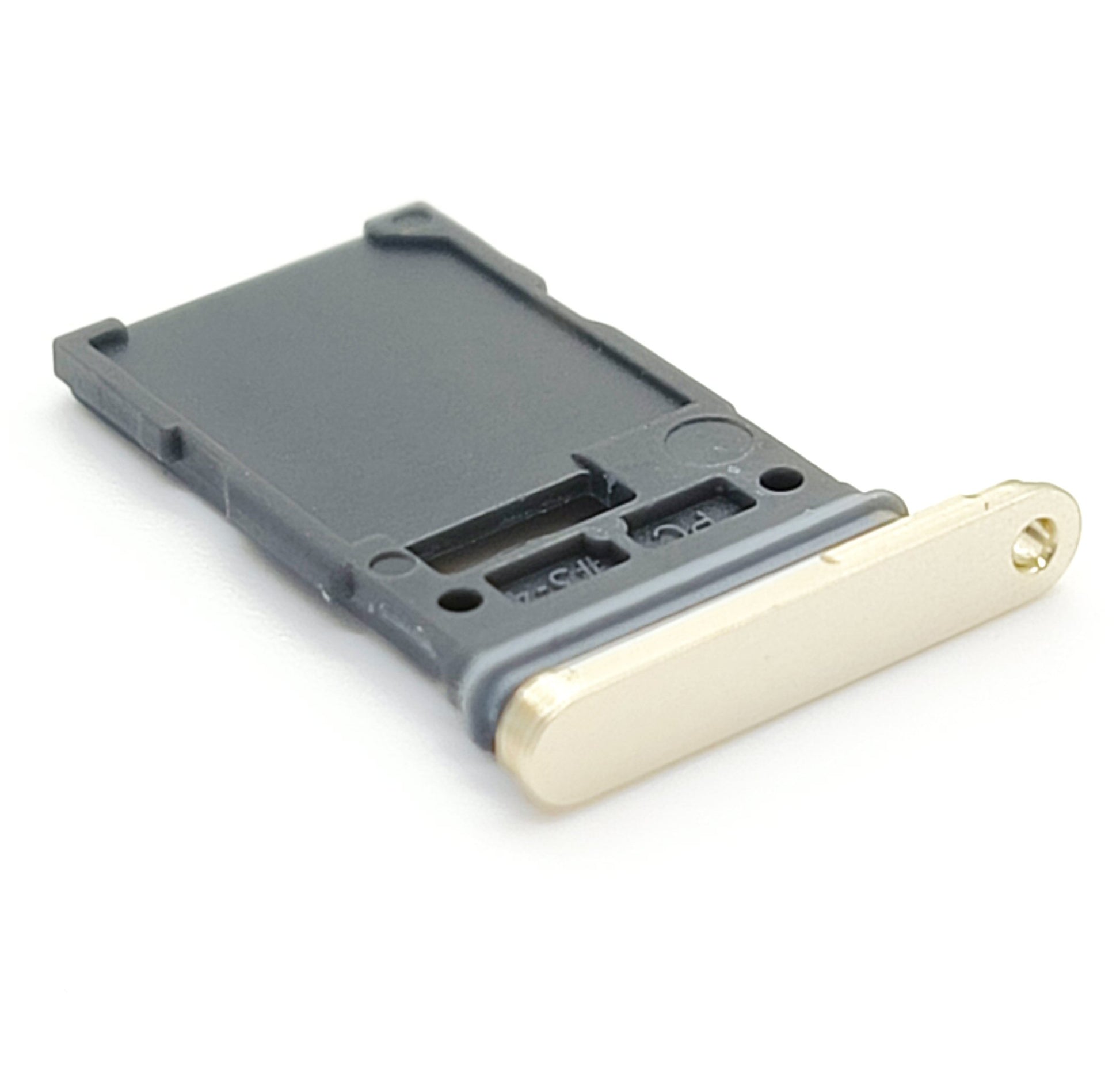 Sim Tray For Samsung S24 Gold Replacement Card Holder Sim Tray FoneFunShop   