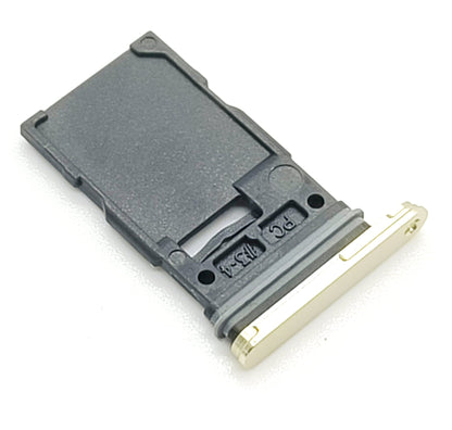 Sim Tray For Samsung S24 Gold Replacement Card Holder Sim Tray FoneFunShop   