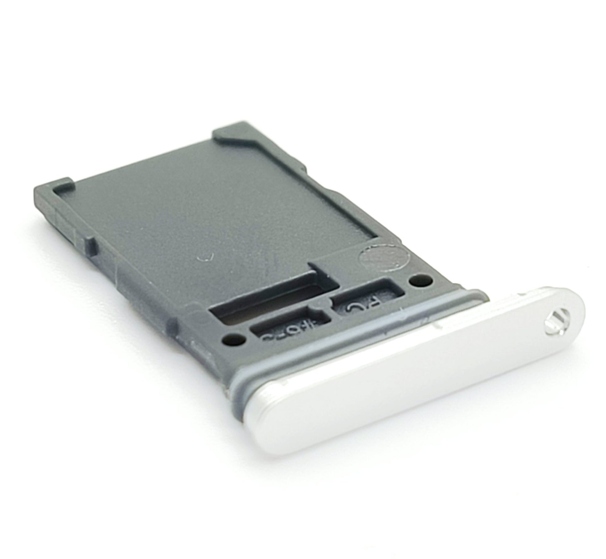 Sim Tray For Samsung S24 Silver Replacement Card Holder Sim Tray FoneFunShop   