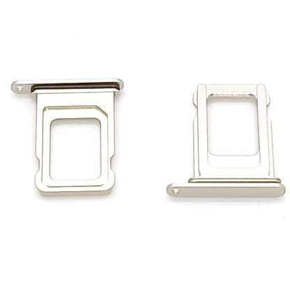 Sim Tray For iPhone 14 In White Sim Tray FoneFunShop   