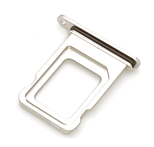 Sim Tray For iPhone 14 In White Sim Tray FoneFunShop   