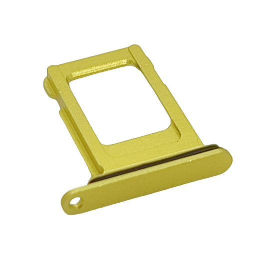 Sim Tray For iPhone 14 Plus In Yellow Sim Tray FoneFunShop   