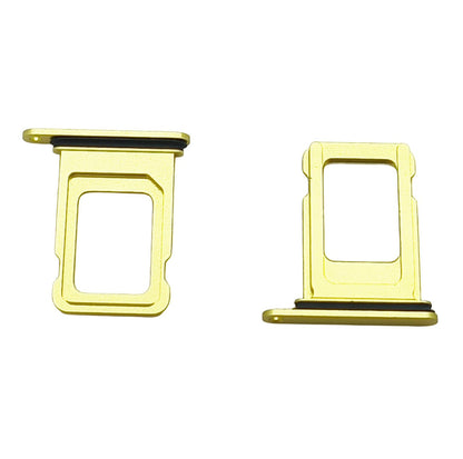 Sim Tray For iPhone 14 Plus In Yellow Sim Tray FoneFunShop   