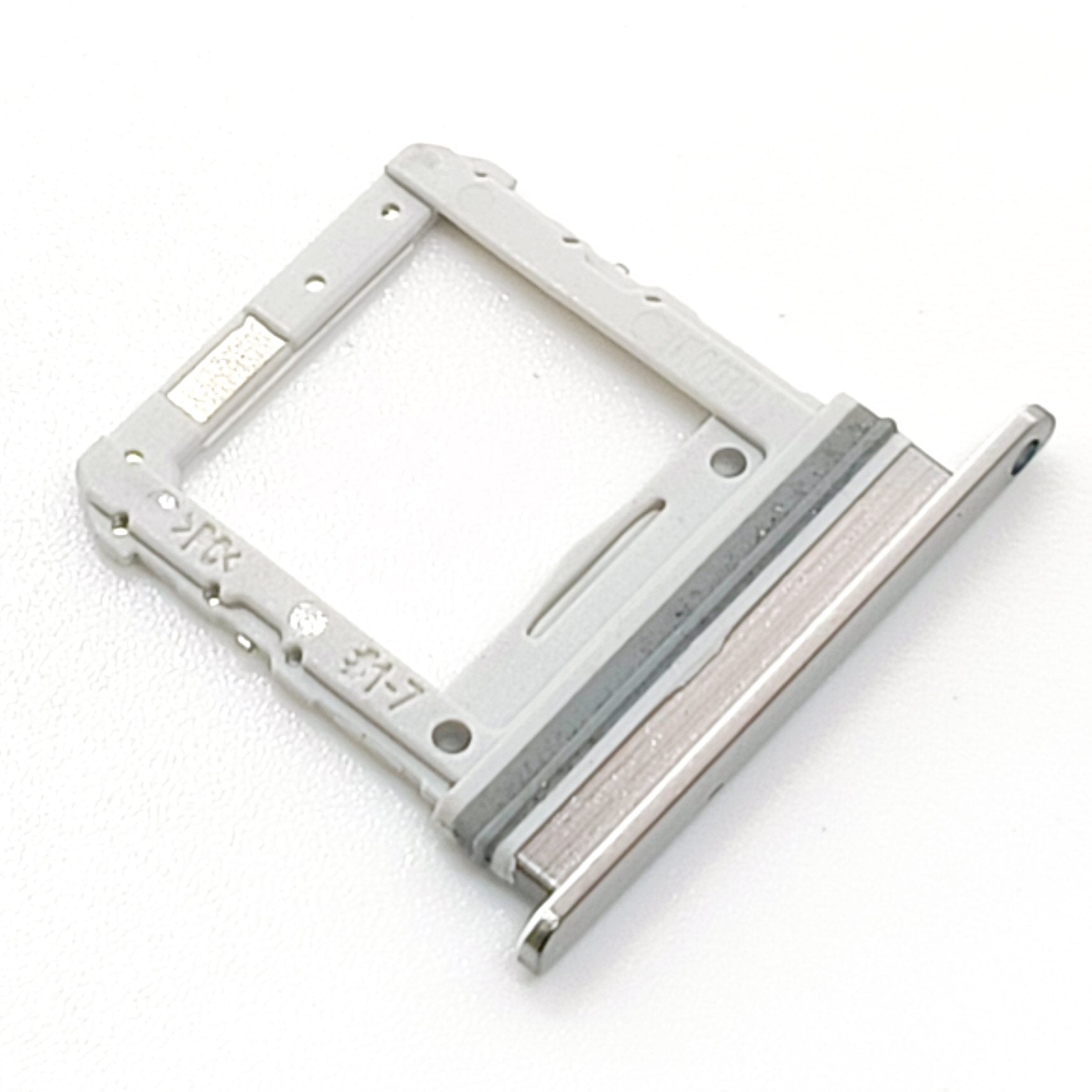 Sim Tray For Samsung Z Flip1 / Z Flip2 SIlver Replacement Card Holder Sim Tray FoneFunShop   