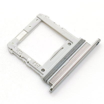 Sim Tray For Samsung Z Flip1 / Z Flip2 SIlver Replacement Card Holder Sim Tray FoneFunShop   