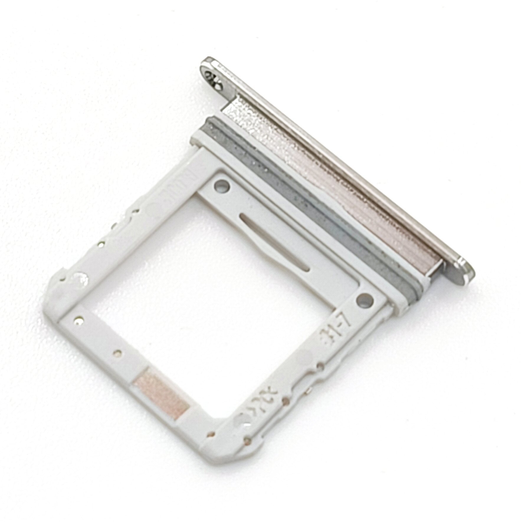 Sim Tray For Samsung Z Flip1 / Z Flip2 SIlver Replacement Card Holder Sim Tray FoneFunShop   