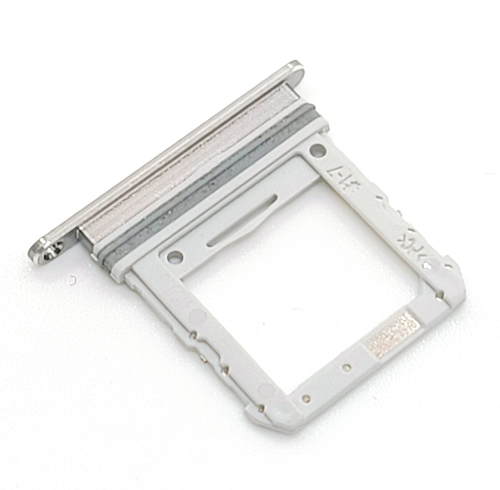 Sim Tray For Samsung Z Flip1 / Z Flip2 SIlver Replacement Card Holder Sim Tray FoneFunShop   