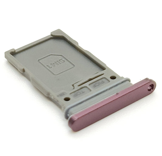 Sim Tray For Samsung Z Fold4 Dark Pink Replacement Card Holder Sim Tray FoneFunShop   