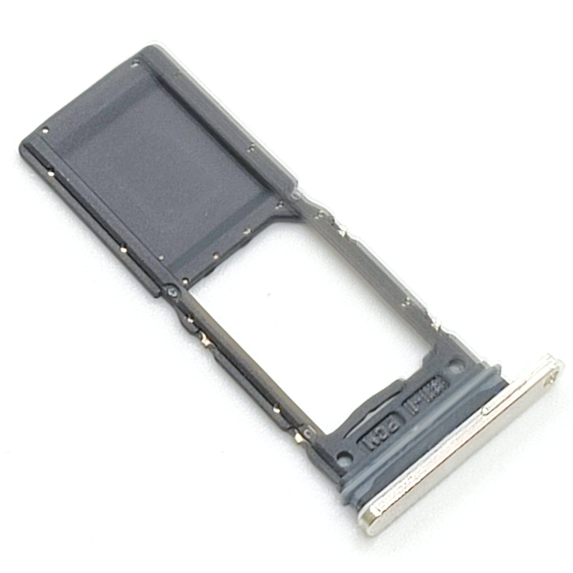 Sim Tray For Samsung Z Fold5 Silver Replacement Dual Card Holder Sim Tray FoneFunShop   