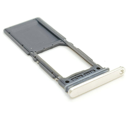 Sim Tray For Samsung Z Fold5 Silver Replacement Dual Card Holder Sim Tray FoneFunShop   